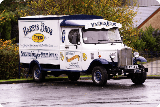Custom Truck Wraps for Harris Bros