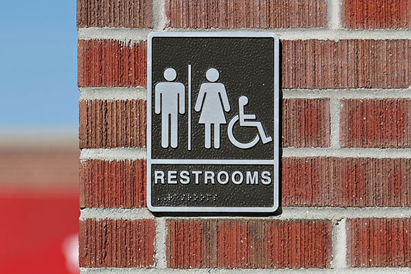 Customized ADA Restrooms signs