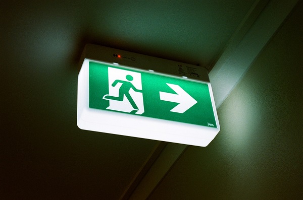 LED exit Directional signage for Business