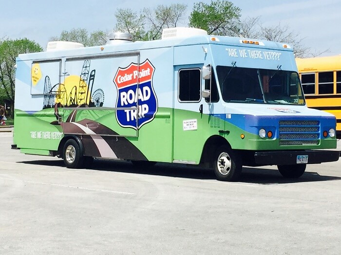 Cedar Point Road Trip Custom Food Truck Wraps